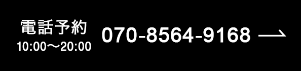 電話予約　10:00～20:00　070-8564-9168